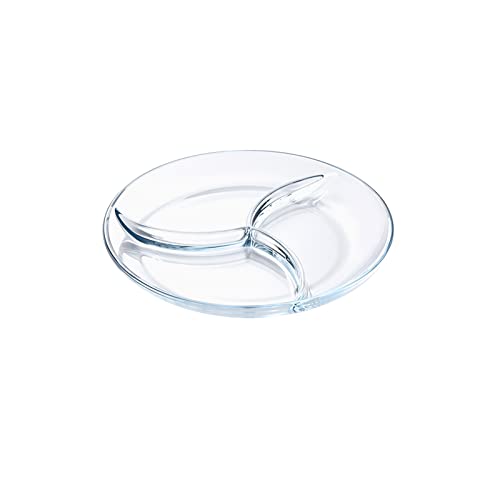 OIFAODAO, Wohnzimmer Teetisch Unterteller Haushaltssnacks Süßigkeiten Frühstücksteller Kreative Beilage for Küchen Esstisch Snackteller-Set,Obstplatte(Brass) von OIFAODAO