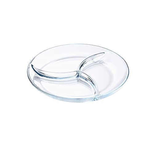 OIFAODAO, Wohnzimmer Teetisch Unterteller Haushaltssnacks Süßigkeiten Frühstücksteller Kreative Beilage for Küchen Esstisch Snackteller-Set,Obstplatte(Gray) von OIFAODAO