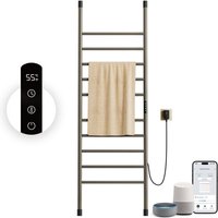 OihPaw Elektrischer Badheizkörper,Bodenstehender Badheizkörper Elektrisch in Leiterform,WiFi Handtuchheizkörper von OIHPAW