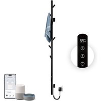 OihPaw Elektrischer Badheizkörper,Einzelstab Handtuchheizkörper Elektrisch,WiFi Smart,153 cm,Mit LED-Touchscreen,Beheizter Kleiderbügel mit von OIHPAW