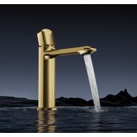 Wasserhahn Bad,Einhandmischer Waschbecken Armatur,Mischbatterie Waschbecken wassersparend,Badarmatur Mischbatterie,Einhebelmischer Mischbatterie für von OIHPAW