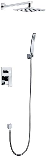 Brauseset Mischbatterie Duscharmatur Mischbatterie Bad Regendusche Duschset Kombi Chrom Duschsysteme Wandduschsysteme mit Hochdruck Kopfbrause so Brauseset Mischbatterie Duscharmatur Mischbatterie Bad Regendusche Duschset Kombi Chrom Duschsysteme Wandduschsysteme mit Hochdruck Kopfbrause so von OIJHHFYGDK