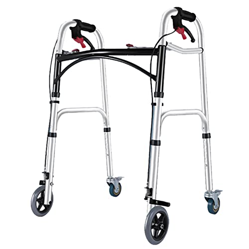 Gehhilfen für Senioren Gehgestell 4 Räder Leichtgewicht mit Sitz Gehhilfen für Senioren Gehhilfe für ältere Menschen Einstellbare Mobilitätshilfe für Handicap,C Star of Light Run Forward (AA) von OIJHHFYGDK