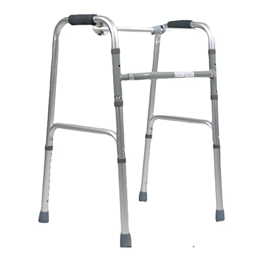 Mobility Walker Gehgestell Ohne Räder, Zusammenklappbarer Mobility Walker Schmaler Gehgestell Für Ältere Menschen, Gehhilfen Für Behinderte, Zusammenklappbarer Gehwagen Für Erwachsene,Silver Purp von OIJHHFYGDK