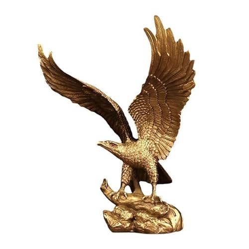 OIJHHFYGDK Antikes Dekor Bürodekorationen Messingornamente Adlerhandwerk Wohnzimmerdekoration Skulptur Dekoration Ornamente Messingdekor von OIJHHFYGDK