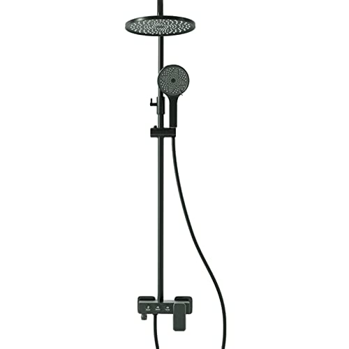 OIJHHFYGDK Duschkopf, 25,4 cm (10 Zoll), Hochdruck-Regendusche und Handbrause, auslaufsicherer Duschkopf mit Halterung/Schlauch von OIJHHFYGDK