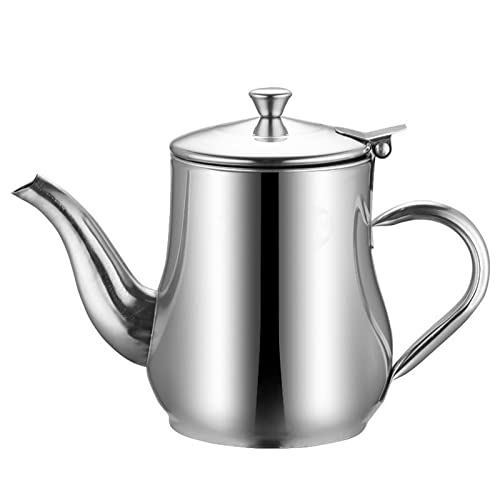 OIJHHFYGDK Edelstahl mit Filter Küche Öl Filter Topf Flüssigkeit Gewürz Container Kaffee Halter Tee Wasserkocher Küche Zubehör von OIJHHFYGDK