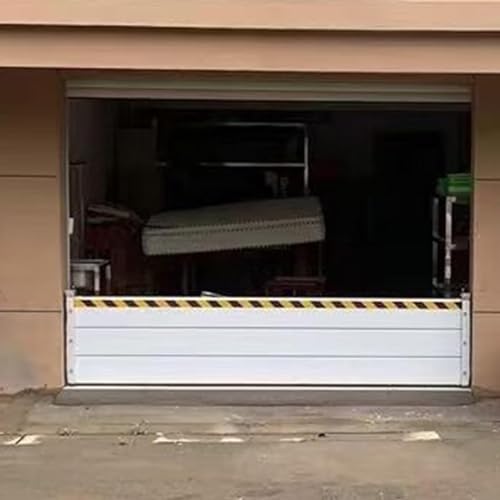 OIJHHFYGDK Flood Control Barrier, Garage Weatherproof Flood Protection Aluminum Baffle, Safety Reusable Anti Water Protection Flood Control Barriers//Flap, for Garage/Basement/Front Door/Driveway von OIJHHFYGDK