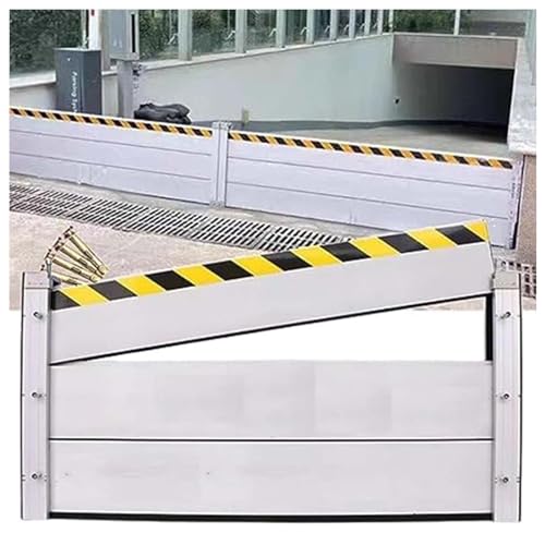 OIJHHFYGDK Flood Protection Barrier Water, Outdoor Flood Barrier Door Aluminum Alloy Garage Flood Protection Barrier Removable Basement Window Flood Protection Barrier Proof Baffle von OIJHHFYGDK