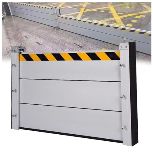 OIJHHFYGDK Flood Protection Barrier Water, Safety Rescue Aluminum Flood Control Equipment Outdoor Flood Barrier Door Reusable In Heavy Rain Flood Defence Suitable for Garage, Basement, Front Door von OIJHHFYGDK