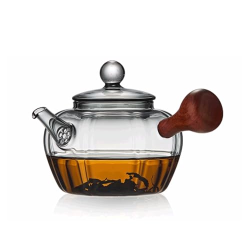 OIJHHFYGDK Glas Desktop Transparent Mit Ausgießer Mit Deckel Teetasse Kleine 16,1 unzen/460ml von OIJHHFYGDK