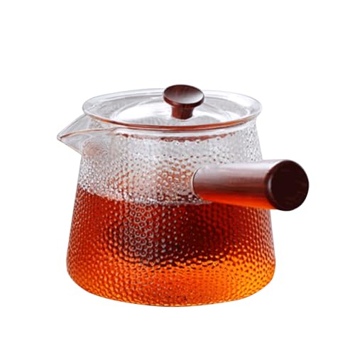 OIJHHFYGDK Glas Transparent mit Deckel mit Infuser Kreative Teetasse Hause von OIJHHFYGDK