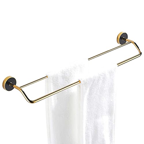 OIJHHFYGDK Handtuchhalter Selbstklebender Handtuchhalter Ohne Bohren Handtuchhalter Für Die Wand Kupfer Multifunktional Für Die Toilette,A60cm Badezimmer von OIJHHFYGDK