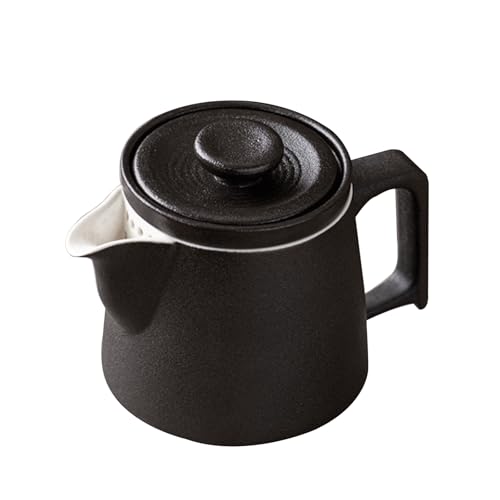OIJHHFYGDK Keramik-Arbeitsplatte mit Deckel mit Teesieb, Heimgebrauch für losen Tee, 10,5 oz/300 ml von OIJHHFYGDK