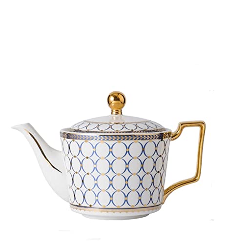 OIJHHFYGDK Keramik Wasserkocher Mit Deckel Haushalt Hitzebeständige Filter Kaffeekanne Set Blume Tee Kühlung Wasserkocher von OIJHHFYGDK