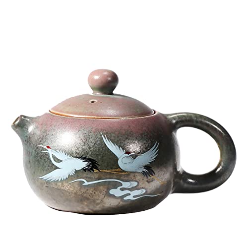 OIJHHFYGDK Keramik handbemalt Kran Rohkeramikofen Wird Xishi Topf Haushaltstee Einzeltopf von OIJHHFYGDK