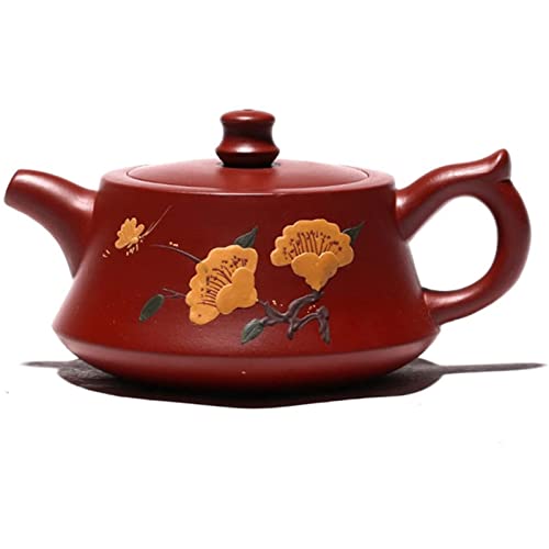 OIJHHFYGDK Lila Ton handgefertigte Teekanne Beauty Kettle Chinesisches Zisha-Teeservice 120ml von OIJHHFYGDK