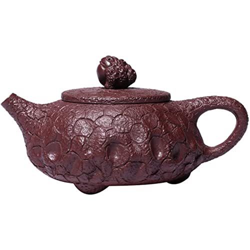 OIJHHFYGDK Lila Ton s Traditionelle Teekanne Schönheit Wasserkocher Handgemachte Zisha Tee-Set 230ml von OIJHHFYGDK