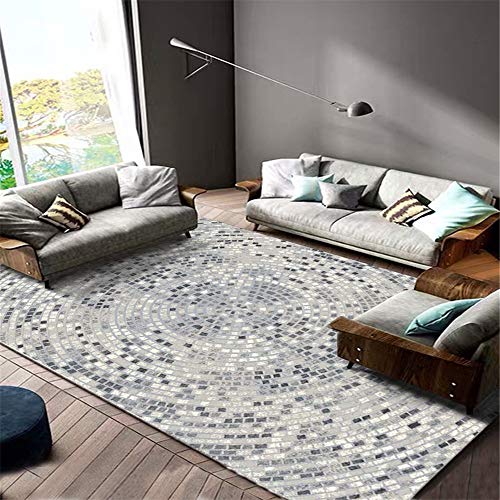 OIJHHFYGDK Matte gewebt geometrisch schlicht modern Polypropylen Zimmer Nachttisch Decke langlebig und leicht zu reinigen Schlafzimmer von OIJHHFYGDK