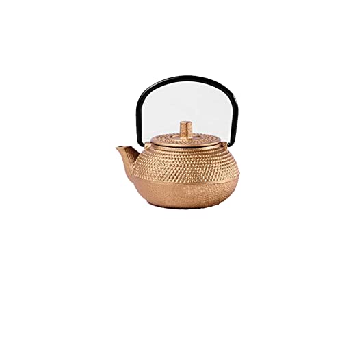 OIJHHFYGDK Mini Eisen Topf Nachahmung Gusseisen Kleine Goldene Topf Roheisen Kung Fu Tee-Set von OIJHHFYGDK