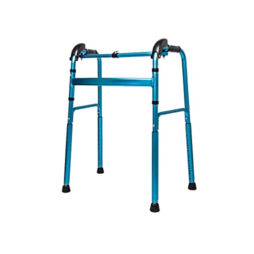 OIJHHFYGDK Rollator für Senioren, zusammenklappbarer Standard-Rollator, verdickter Hilfs-Gehrahmen, höhenverstellbare Gehhilfe für ältere Menschen – einfach zu montieren (A) Lofty Ambition von OIJHHFYGDK