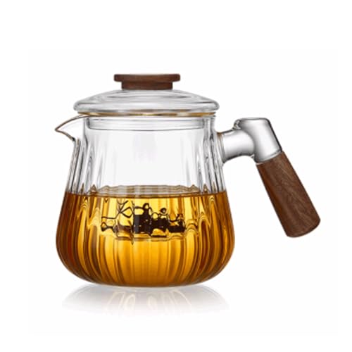 OIJHHFYGDK Tischglas, transparent, mit Sieb und Deckel, großes Fassungsvermögen, 24,9 oz/710 ml von OIJHHFYGDK