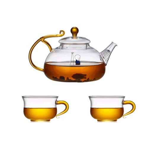 OIJHHFYGDK Transparenter Desktop mit Deckel und abnehmbarem Edelstahl-Filterset, großes Fassungsvermögen 25,3 oz/720 ml von OIJHHFYGDK