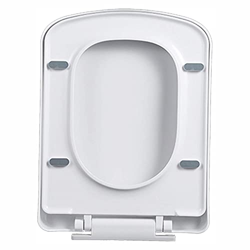 OIJHHFYGDK WC-Sitz mit Absenkautomatik, quadratisch, mit leicht zu öffnenden, verstellbaren Scharnieren mit Schnellverschluss Oben, weiße WC-Sitze,04a OIJHHFYGDK WC-Sitz mit Absenkautomatik, quadratisch, mit leicht zu öffnenden, verstellbaren Scharnieren mit Schnellverschluss Oben, weiße WC-Sitze,04a von OIJHHFYGDK