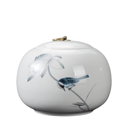 Teedose Teedose Teedose Keramik Teedose Teedose Versiegeltes Glas Teedose Teedose Aufbewahrungsbehälter Teebehälter Tee-Organizer Glas Lebensmittelaufbewahrungsbox Ju von OIJHHFYGDK