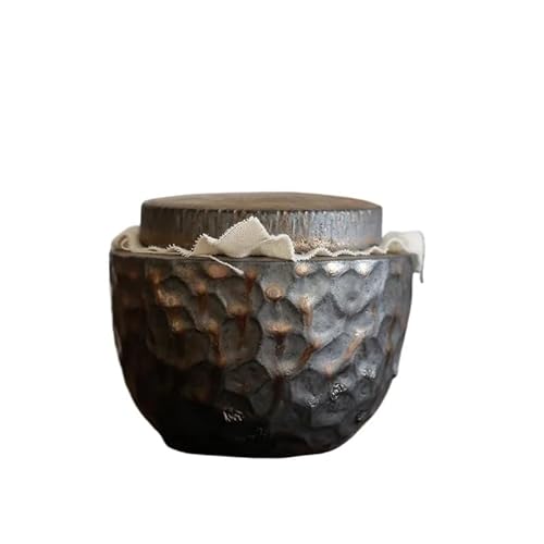 Teedose Teedose Teedose Vorratsdose Retro Vorratsdose luftdicht Keramik Teebox Vorratsdose Vorratsdose Schreibtisch Organizer Lebensmittelbehälter Dekogläser Teedose B von OIJHHFYGDK