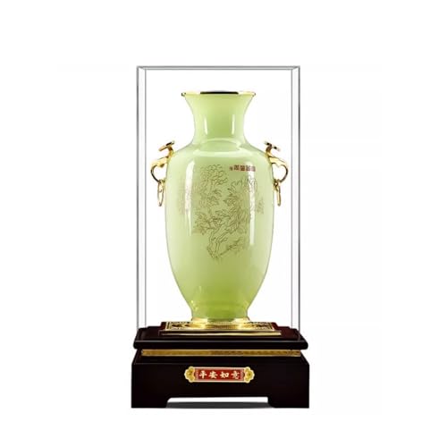 Vasen-Ornamente für die Bürodekoration, Fengshui-Statue für Reichtum und Glück, Tischdekoration als Tafelaufsatz, Schreibtisch-Ornament für Tischdekorationen im Wohnzimmer zu Hause oder im Büro. von OIJHHFYGDK
