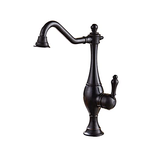 Wasserhahn, Küchenspülenarmaturen Messing Küchenarmatur V-intage Einhebel-Küchenarmatur Küchenspülenarmaturen Wasserhahn Kompatibel mit Küchenspüle Küchenarmatur 360° schwenkbar Kompatibel mit Küche, von OIJHHFYGDK