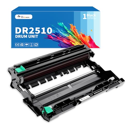 OINKWERE DR-2510 DR2510 Trommeleinheit Kompatibel mit Brother DR2510 Trommel für Brother DCP-L2620DW DCP-L2627DW DCP-L2660DW DCP-L2665DW HL-L2400DW HL-L2445DW HL -L2447DW MFC-L2800DW MFC-L2827DW von OINKWERE