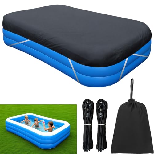 304,8 x 182,9 cm Rahmenpool und Solarpoolabdeckung mit starker Reißfestigkeit und lichtbeständig, mit Präzisions-Doppelnähten, 20s Easy Set, rechteckige Poolabdeckung, aufblasbare Schwimmbadabdeckung 304,8 x 182,9 cm Rahmenpool und Solarpoolabdeckung mit starker Reißfestigkeit und lichtbeständig, mit Präzisions-Doppelnähten, 20s Easy Set, rechteckige Poolabdeckung, aufblasbare Schwimmbadabdeckung von OIOYLEY