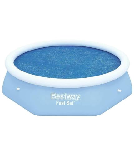 OISE ART STORE Trade Shop - Thermische Abdeckung für Fast Set Pool rund Durchmesser 244 cm Solarabdeckung 58060 - von OISE ART STORE
