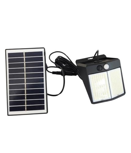 OISE ART STORE Trade Shop - Wandleuchte Solarstrahler für den Außenbereich mit Lichtsensorpanel 6500k IP65 Sw2012-f von OISE ART STORE