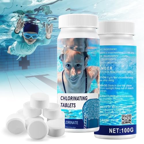 Pool Cleaning Tablets 200g,für Pools & whirlpools von OIUTSNH