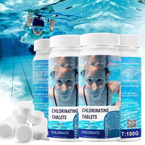 Pool Cleaning Tablets 400g,für Pools & whirlpools von OIUTSNH
