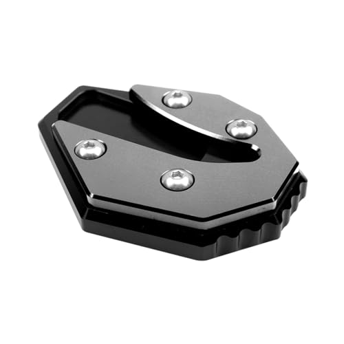 OJAMWXZU Motorrad Ständer Fuß Seitenverlängerung Pad Motorradständer Für NMAX155/125 2013-2024 Motorradständer Seitenstütze Extender Aluminiumlegierung Ständer(Titanium 2013-2024) von OJAMWXZU