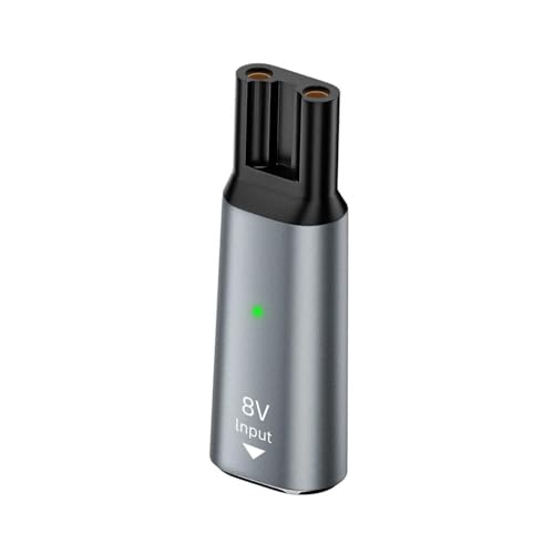8 V HQ850 Typ-C Rasierer-Ladeadapter, Ladekonverter, Kompatibel Mit Philips, Kompatibel Mit Norelco, One Blade QP2530 QP2630 Bartschneider(A) von OJAQYUYA
