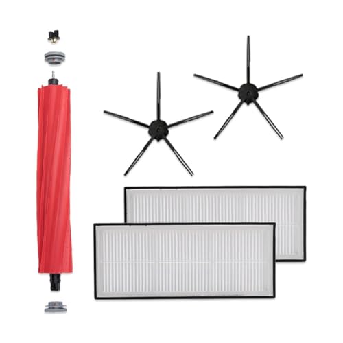 Bürstenfilter-Mopps, Kompatibel Mit Roborock, Kompatibel Mit XIAOMI, S7 S70 S75 S7Max S7MaxV T7S T7Plus Staubsauger-Ersatzteilzubehör(U) von OJAQYUYA