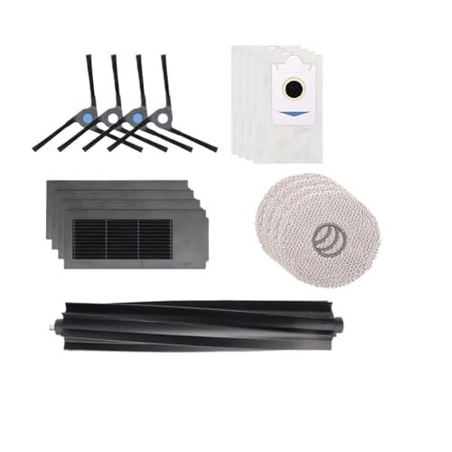 Kompatibel Mit Ecovacs, Kompatibel Mit Deebot, X2 Omni/X2Pro/X2Robot, Staubsaugerrolle, Hauptseitenbürste, Filter, Wischtuch, Staubbeutel, Teile(SET 1) von OJAQYUYA