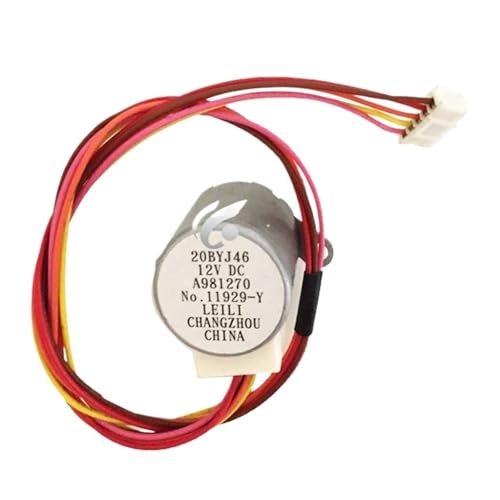 Kompatibel Mit Panasonic, Klimaanlage, Drift-Swing-Windmotor, Schrittmotor 20BYJ46, 12 V, 16 V, 20–30 Cm Länge(1PCS) von OJAQYUYA