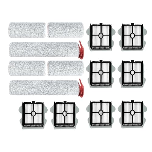 Kompatibel Mit Roborock, Dyad Pro ComboFilter-Rollenbürste, Kompatibel Mit Roborock, Dyad Pro A10 Plus Staubsauger-Ersatzteile(Pack4-14pc) von OJAQYUYA