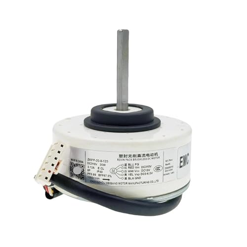 Kompatibel Mit TCL, DC-Lüftermotor For Innengeräte Der Klimaanlage ZKFP-20-8-125 DC310V 25W 1350 U/min Klimaanlagenteil Kompatibel Mit TCL, DC-Lüftermotor For Innengeräte Der Klimaanlage ZKFP-20-8-125 DC310V 25W 1350 U/min Klimaanlagenteil von OJAQYUYA