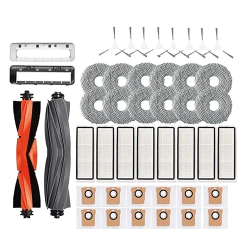 Kompatibel Mit Xiaomi, Roboterstaubsauger X20+/X20 Plus, Staubbeutel, Wischtuch, Zubehör, Hauptseitenbürstenfilter, Ersatzteile(T) von OJAQYUYA