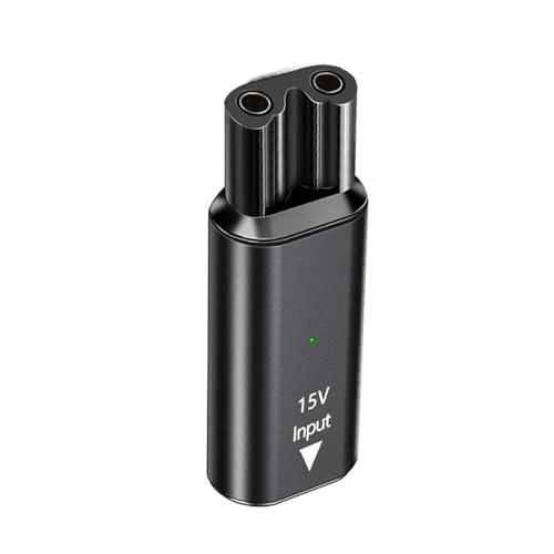 LISI HQ8505 15 V Typ-C Rasierer-Adapter Ladekonverter, Kompatibel Mit Philips, One Blade Pro QP6510 QP6520 QP6531 Mit Ladeanzeige(Black) von OJAQYUYA