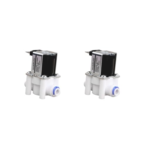 2 Set mit 6,35 mm Einlasszufuhr-Wasser-Magnetventil, R O normalerweise geschlossen, 24 V von OJREEUB