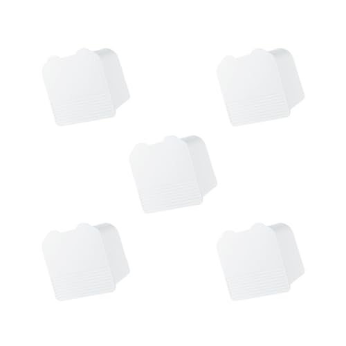 OJREEUB 5 Set Wandhalterung Aufbewahrungsbox mit 2 Fächern für Baumwolle rund Badezimmer weiß OJREEUB 5 Set Wandhalterung Aufbewahrungsbox mit 2 Fächern für Baumwolle rund Badezimmer weiß von OJREEUB