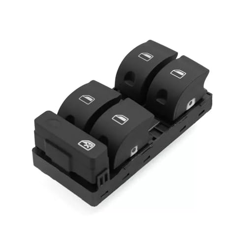 Fensterheberschalter Für A3 2004-2013 Für A6 2004-2011 S3 S6 Für Q7 4F0959855 Elektrische Power Master Fensterheber Control Schalter Taste(Without Chrome set) von OJTEMHBH